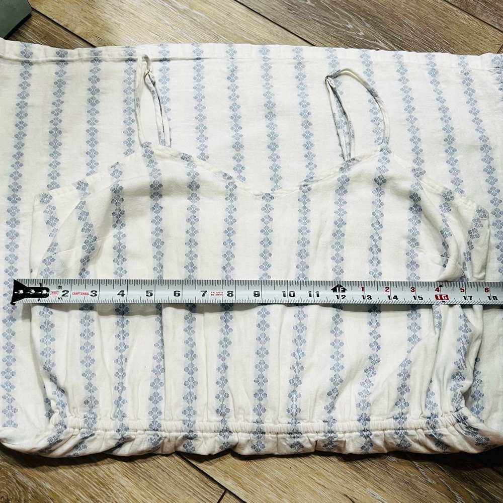 🪷❤️ EUC J. Crew fit & flare boho Cotton dress! Med stretch/adjustable straps - Picture 5 of 11